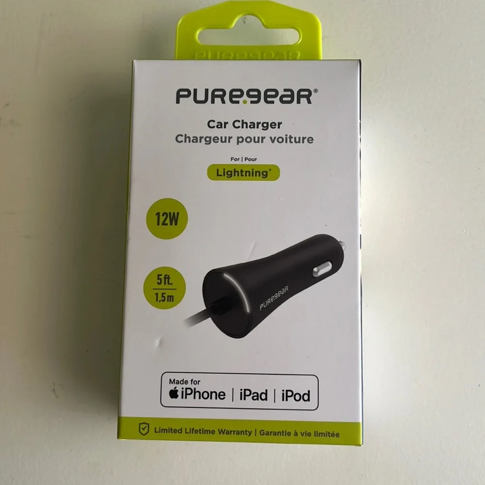 Car charger for iPhone, iPads,iPod.